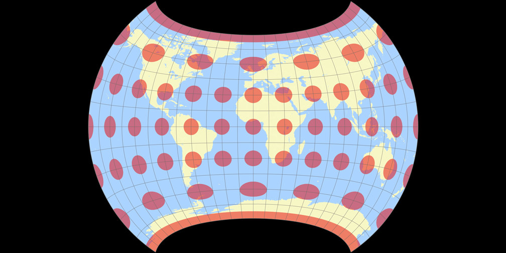 Curvy Tissot Indicatrix