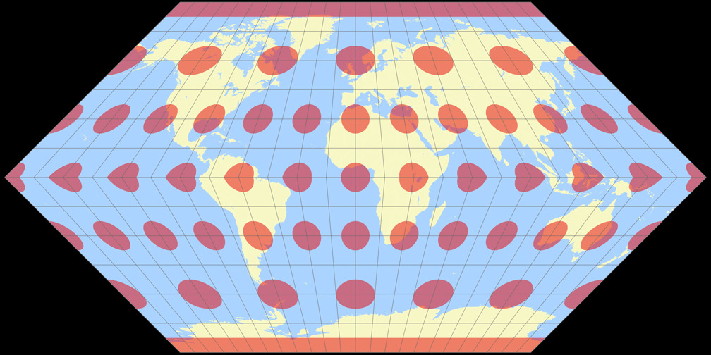 Eckert I Tissot Indicatrix