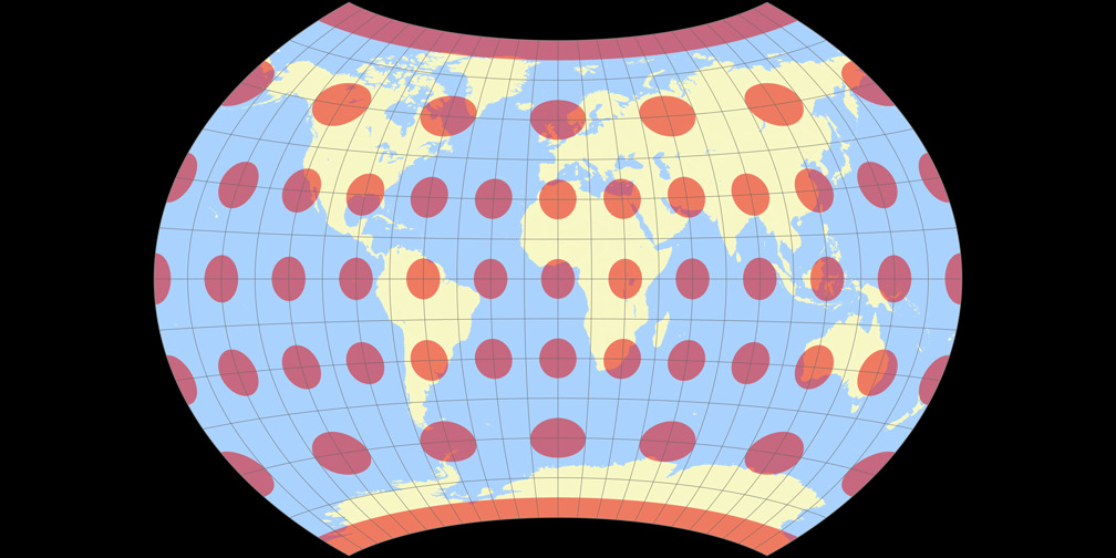 Frančula XIII Tissot Indicatrix