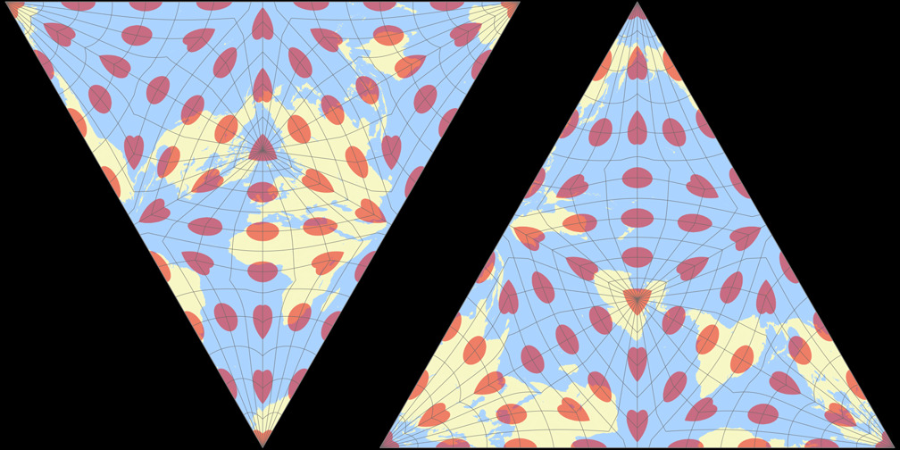 Snyder’s Tetrahedron (2x) Tissot Indicatrix